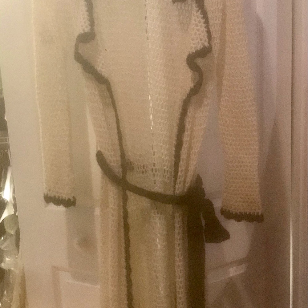 Sweater Duster with belt